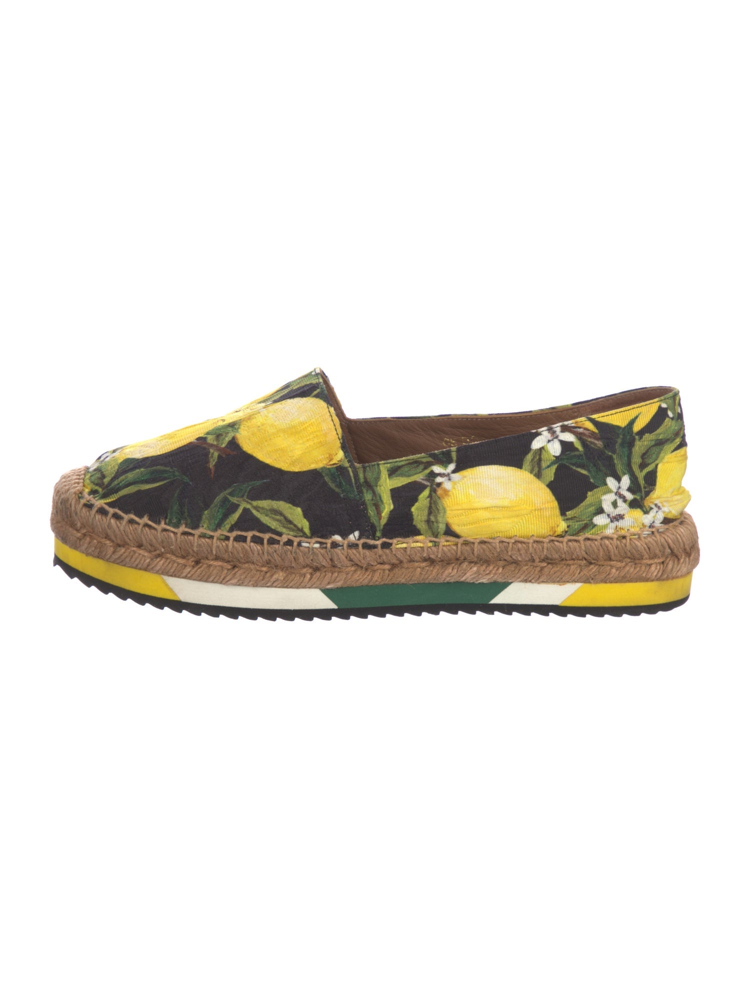 Dolce & Gabbana Canvas Printed Espadrilles