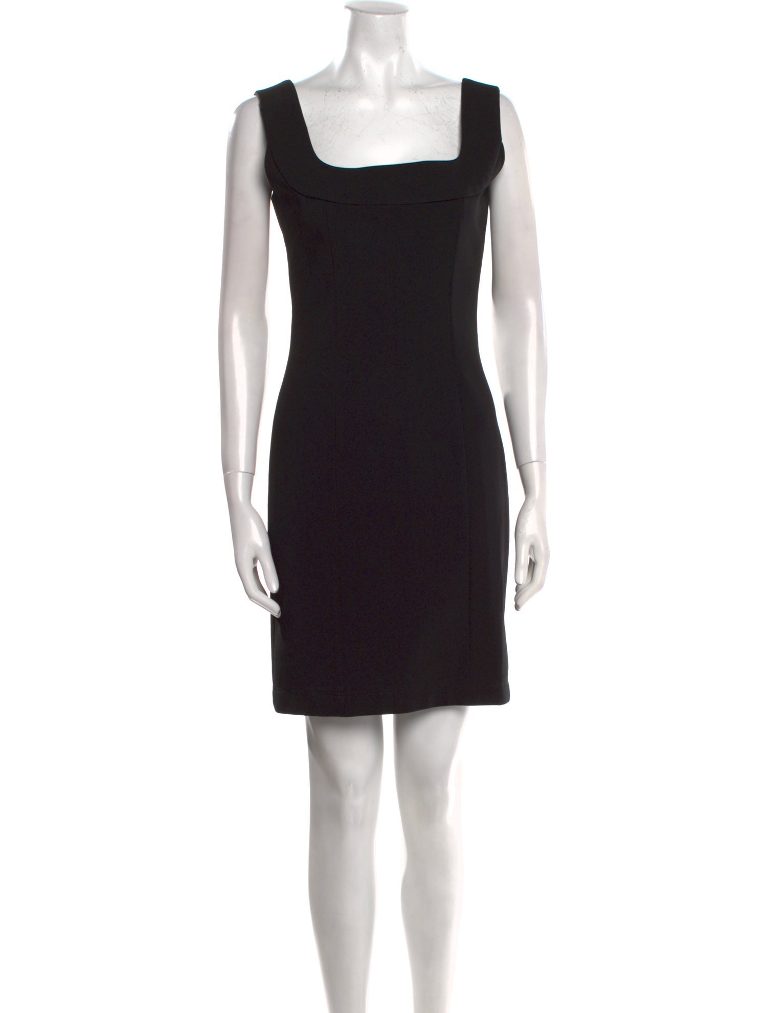 Dolce & Gabbana Square Neckline Mini Dress