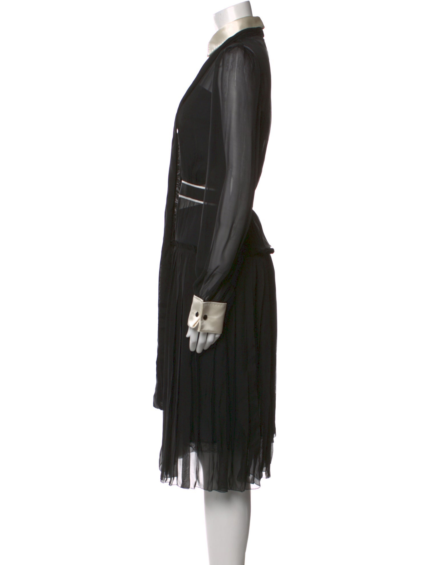 Dolce & Gabbana Silk Knee-Length Dress