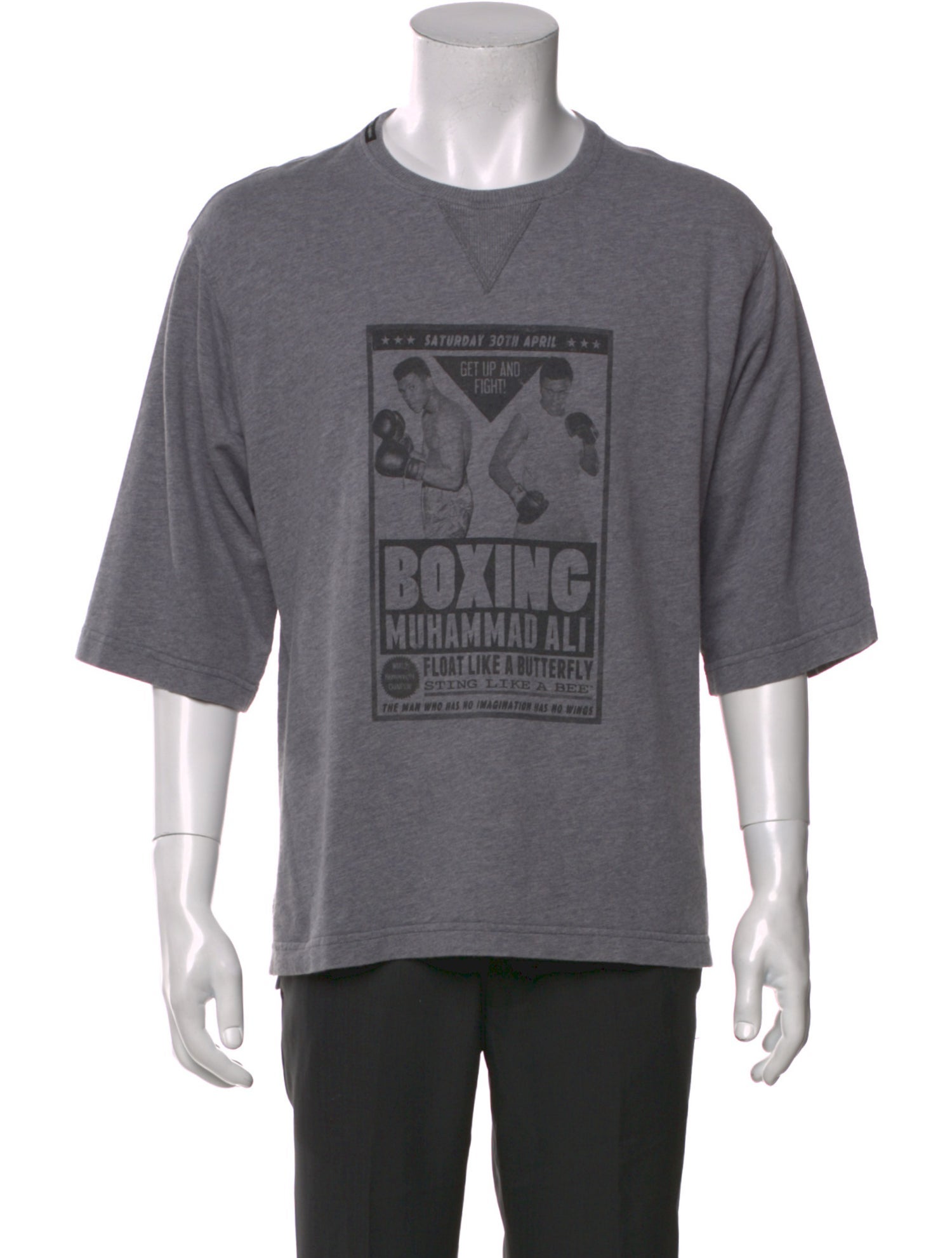 Dolce & Gabbana Graphic Print Scoop Neck T-Shirt