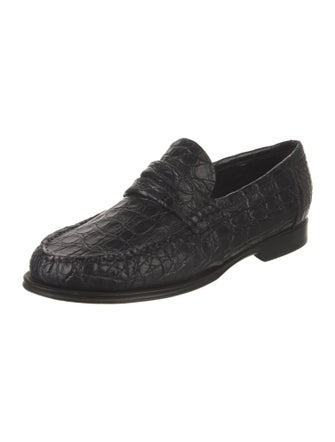Dolce & Gabbana Crocodile Loafers