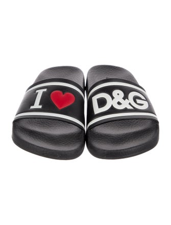 Dolce & Gabbana Rubber Printed Slides