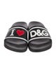 Dolce & Gabbana Rubber Printed Slides