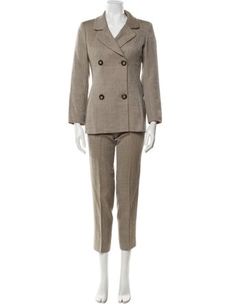 Dolce & Gabbana Tweed Pattern Pantsuit