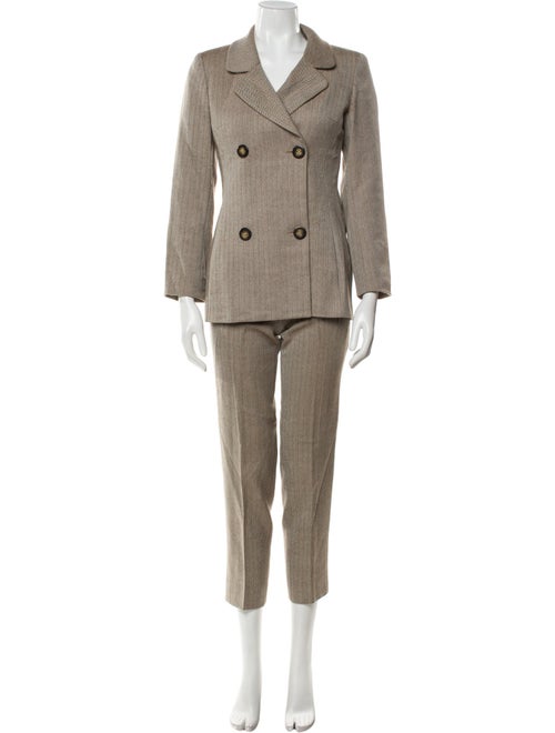 Dolce & Gabbana Tweed Pattern Pantsuit