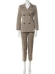 Dolce & Gabbana Tweed Pattern Pantsuit