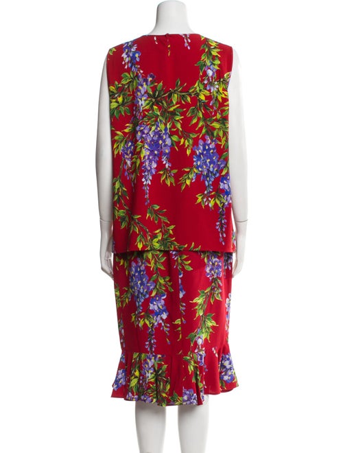 Dolce & Gabbana Printed Skirt Set