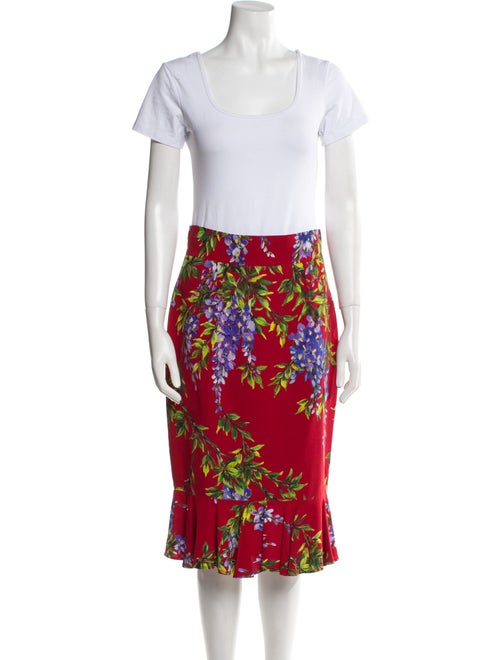 Dolce & Gabbana Printed Skirt Set