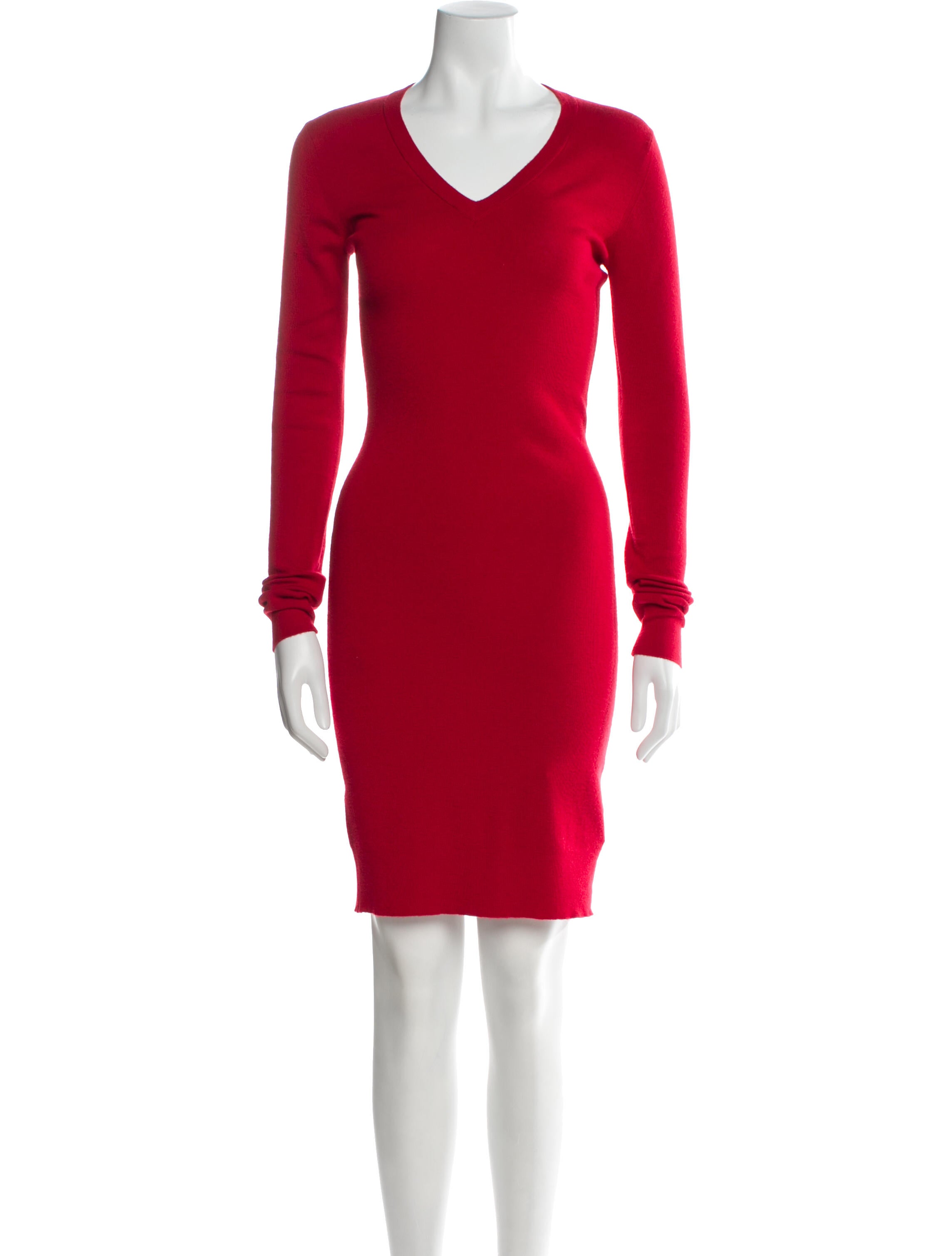 Dolce & Gabbana Cashmere Knee-Length Dress