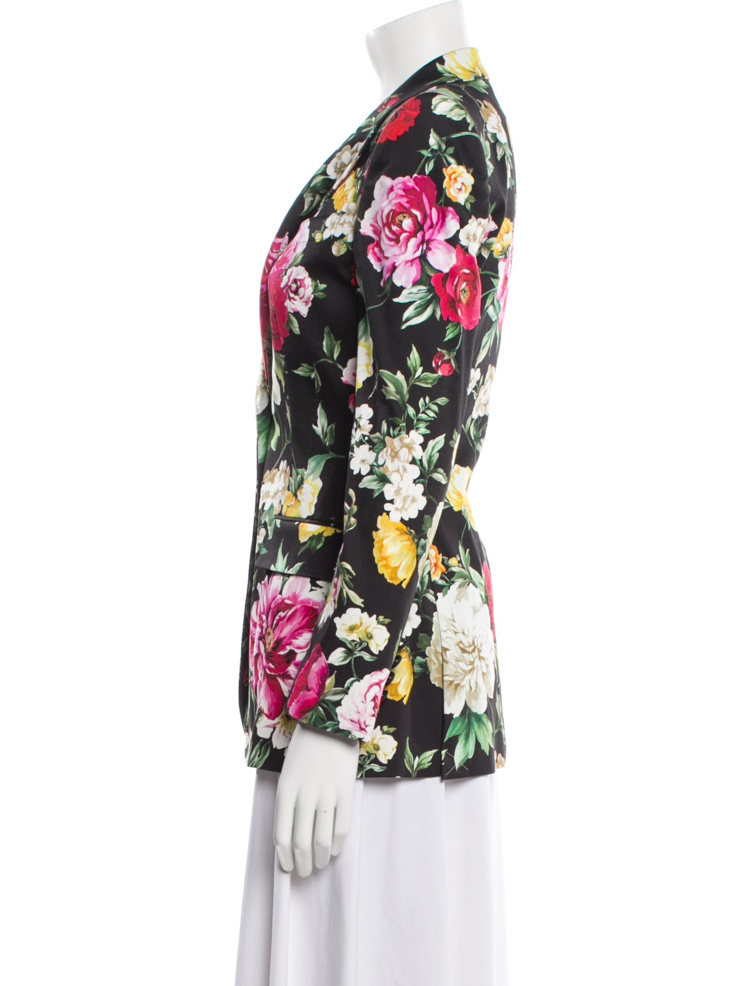 Dolce & Gabbana Floral Print Blazer