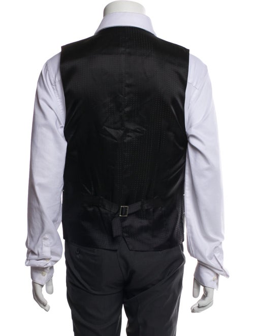 Dolce & Gabbana Silk Printed Suit Vest