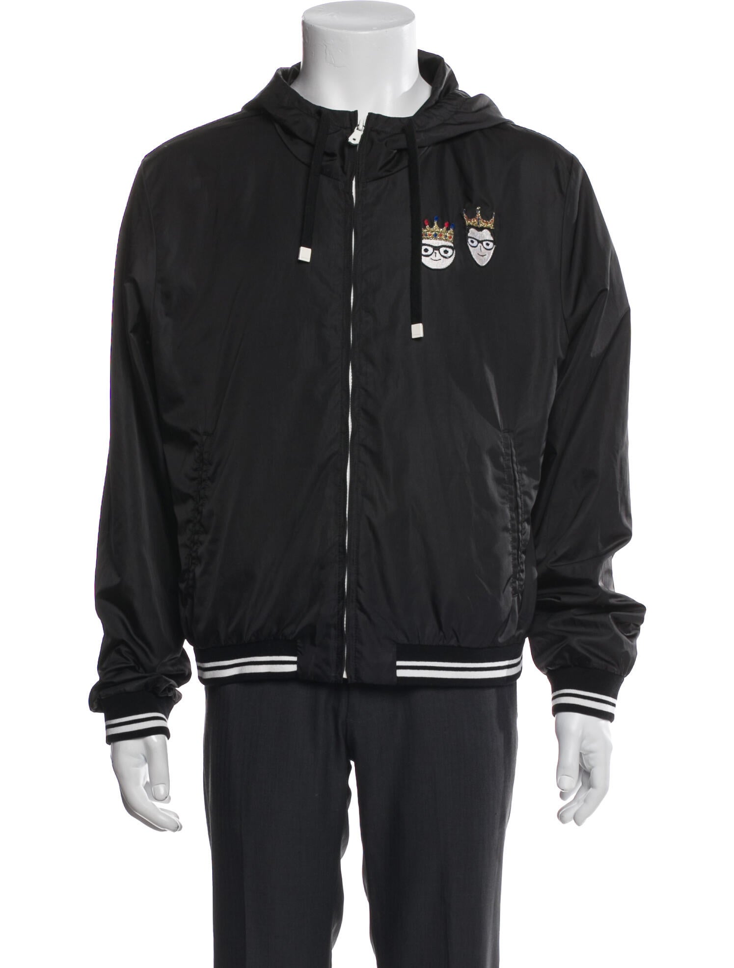 Dolce & Gabbana Graphic Print Windbreaker