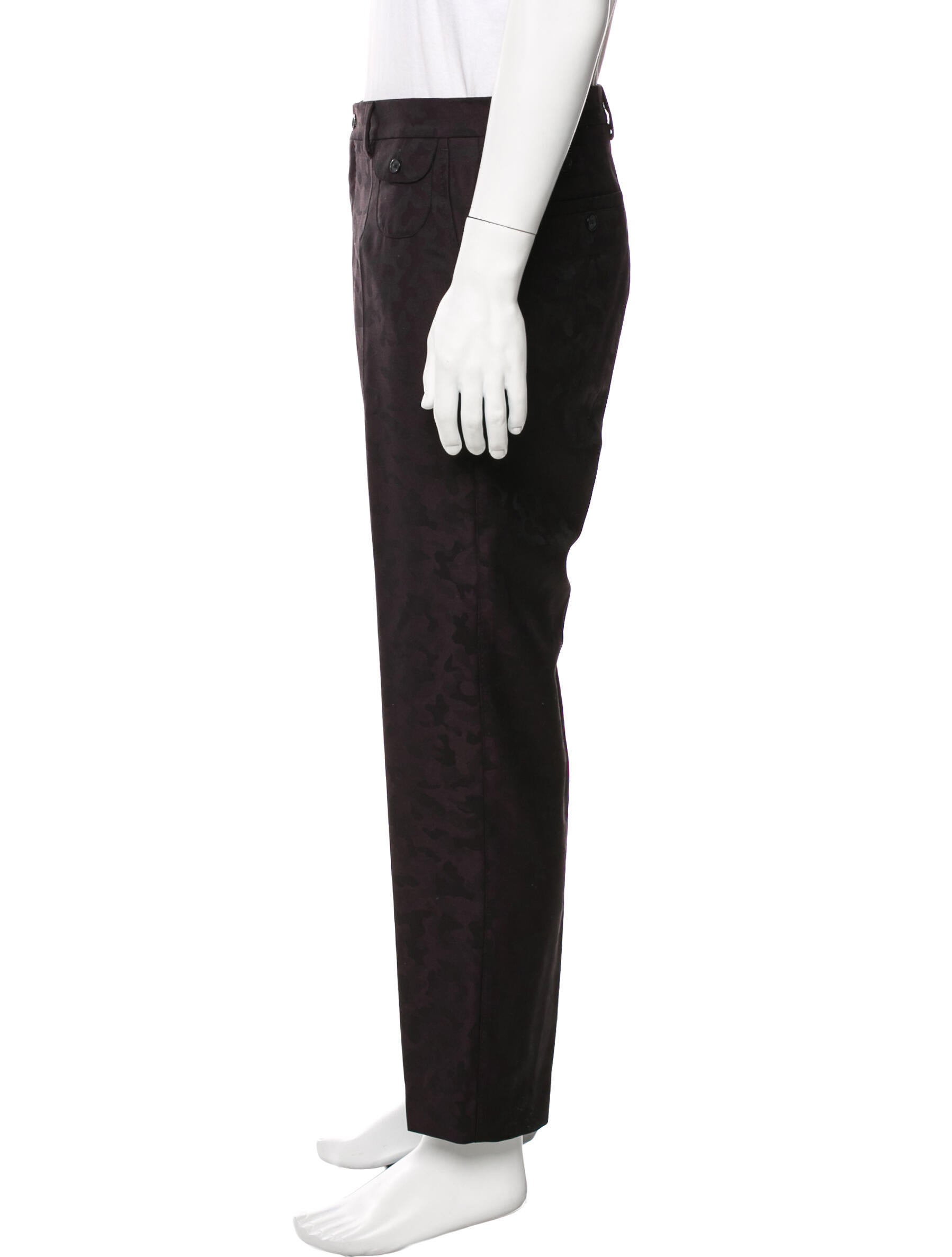 Dolce & Gabbana Virgin Wool Dress Pants