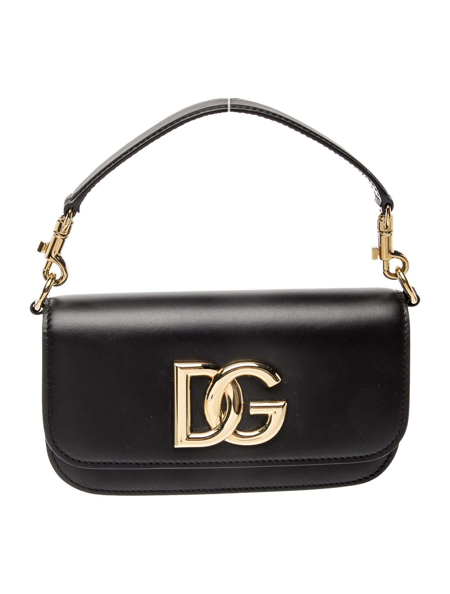 Dolce & Gabbana Leather Top Handle Bag