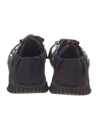 Dolce & Gabbana Mesh Graphic Print Sneakers