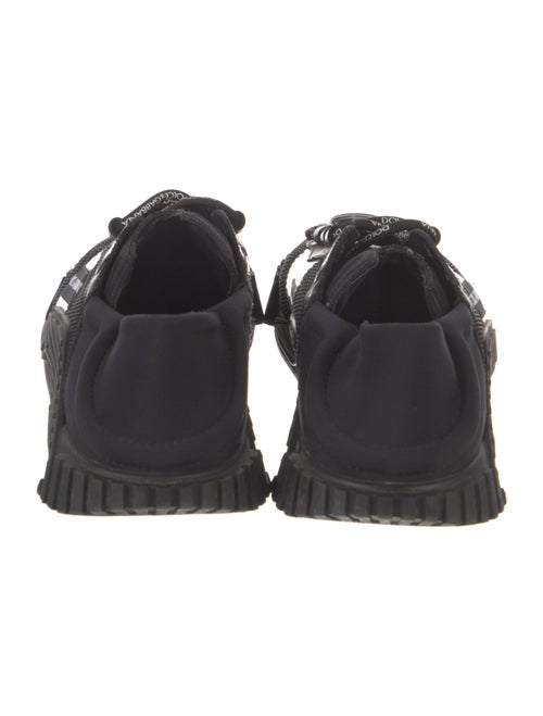 Dolce & Gabbana Mesh Graphic Print Sneakers