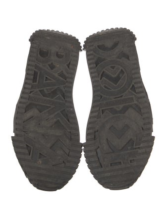 Dolce & Gabbana Mesh Graphic Print Sneakers