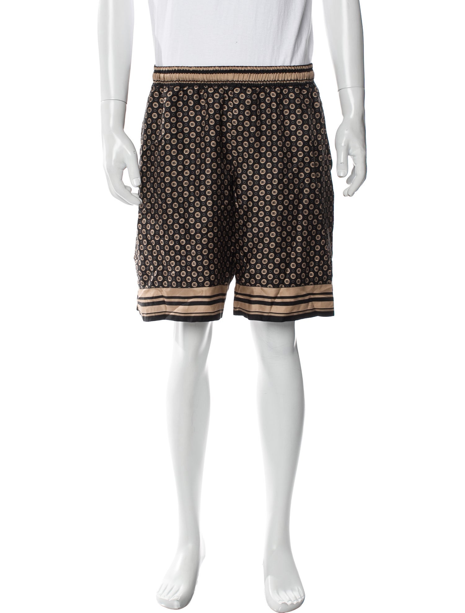 Dolce & Gabbana Silk Printed Lounge Bottoms