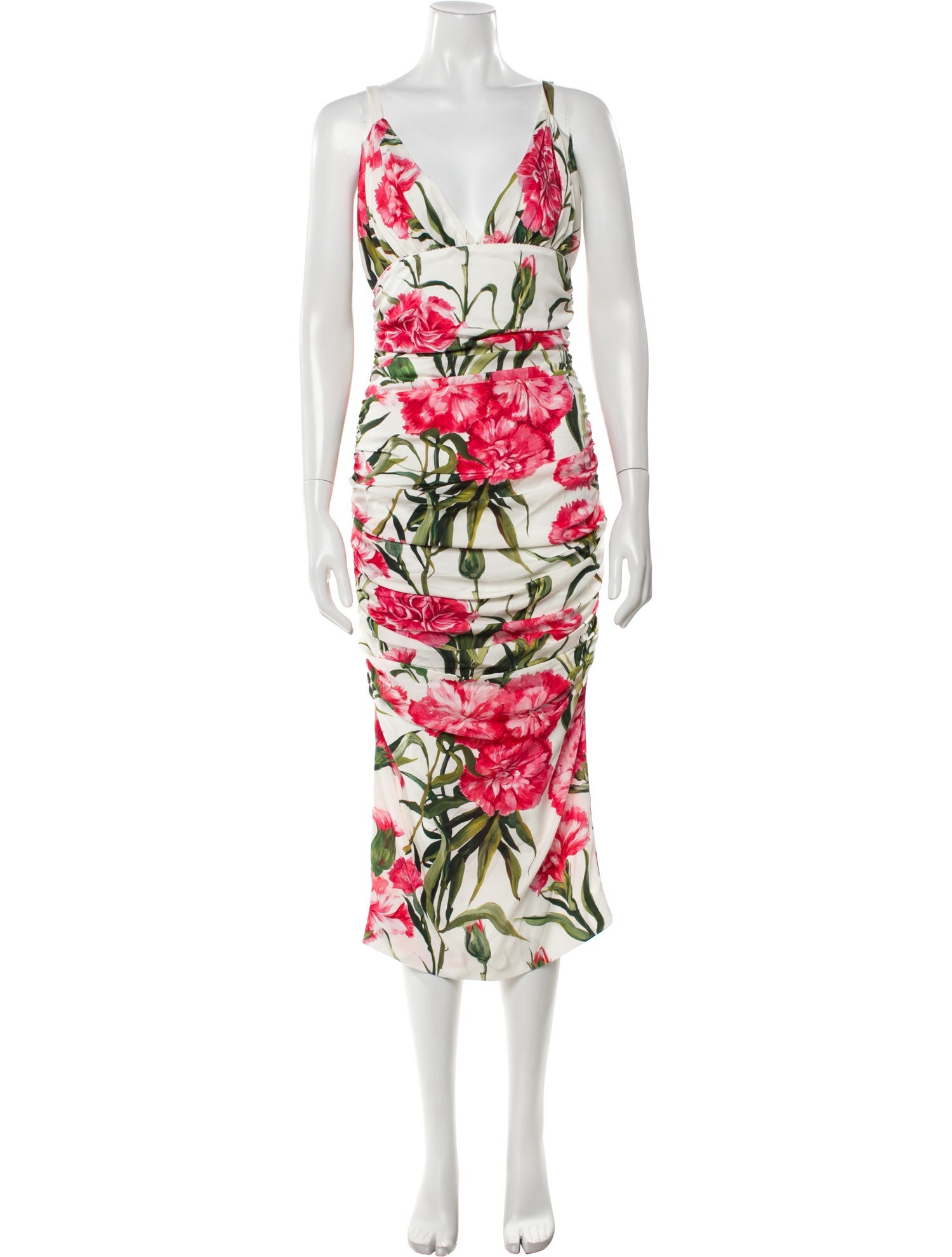 Dolce & Gabbana Silk Long Dress