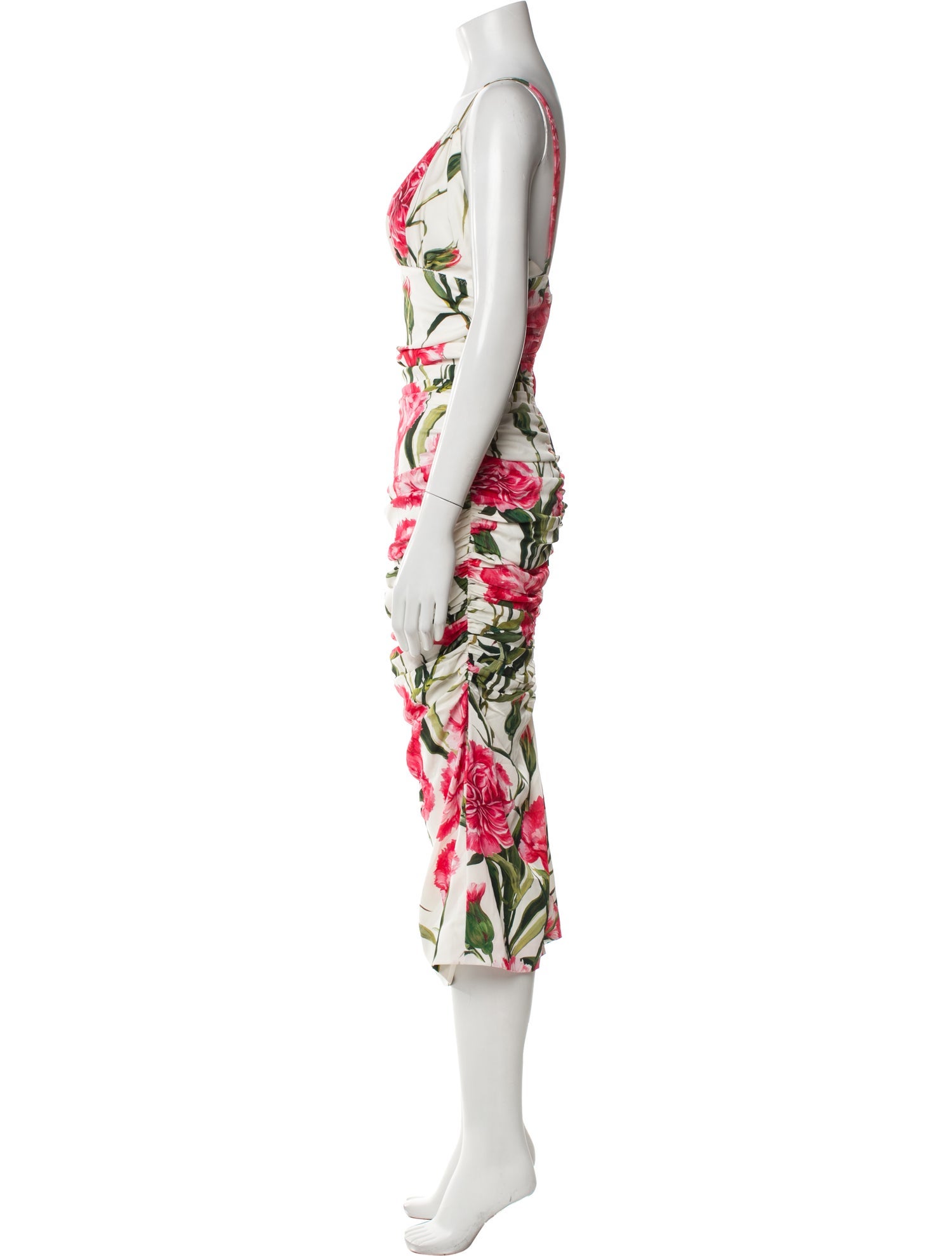 Dolce & Gabbana Silk Long Dress