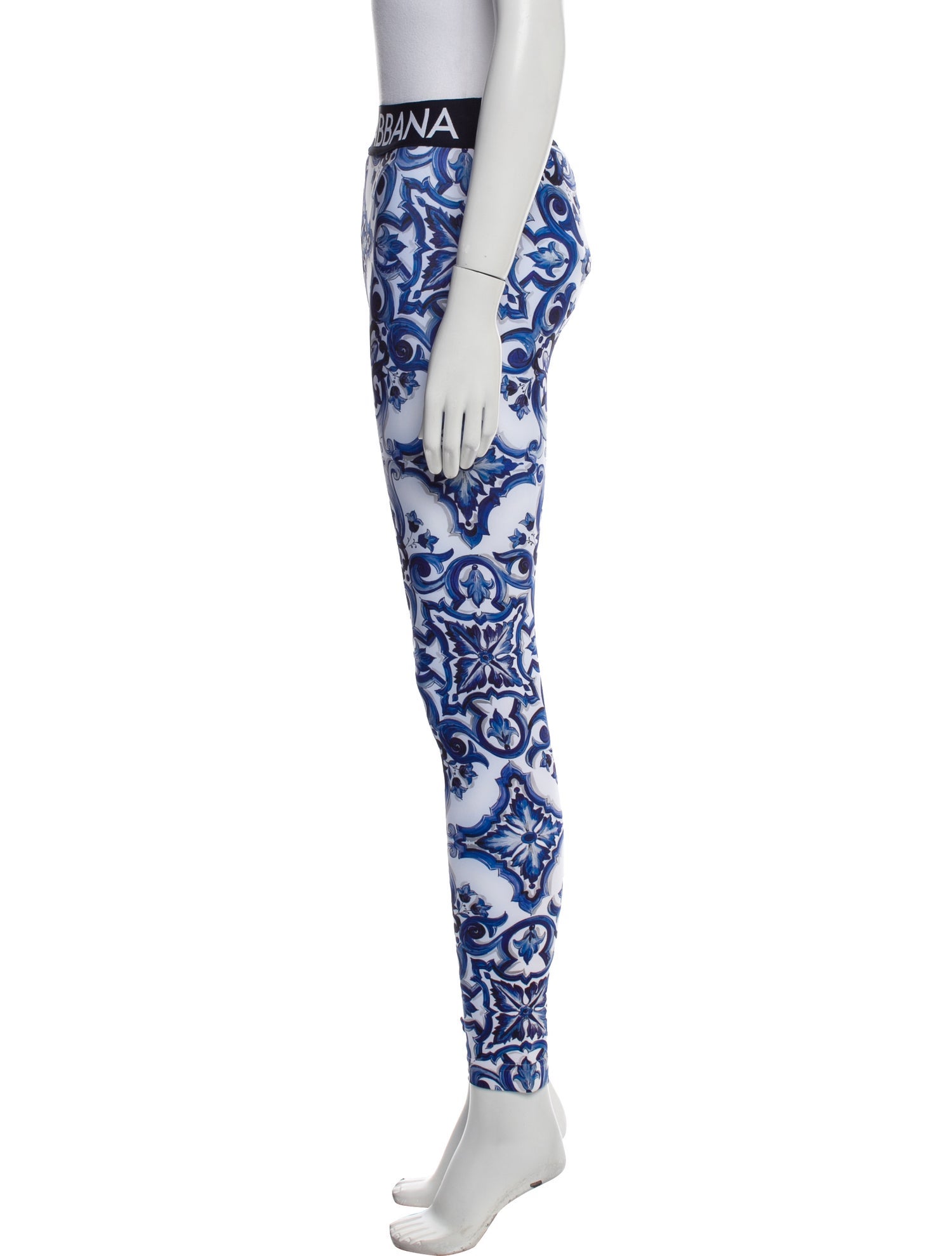 Dolce & Gabbana Printed Skinny Leg Pants w/ Tags