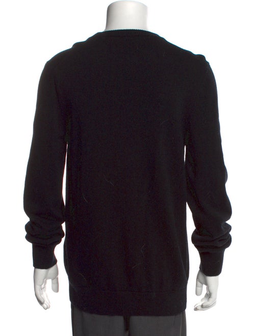 Dolce & Gabbana Virgin Wool Graphic Print Pullover