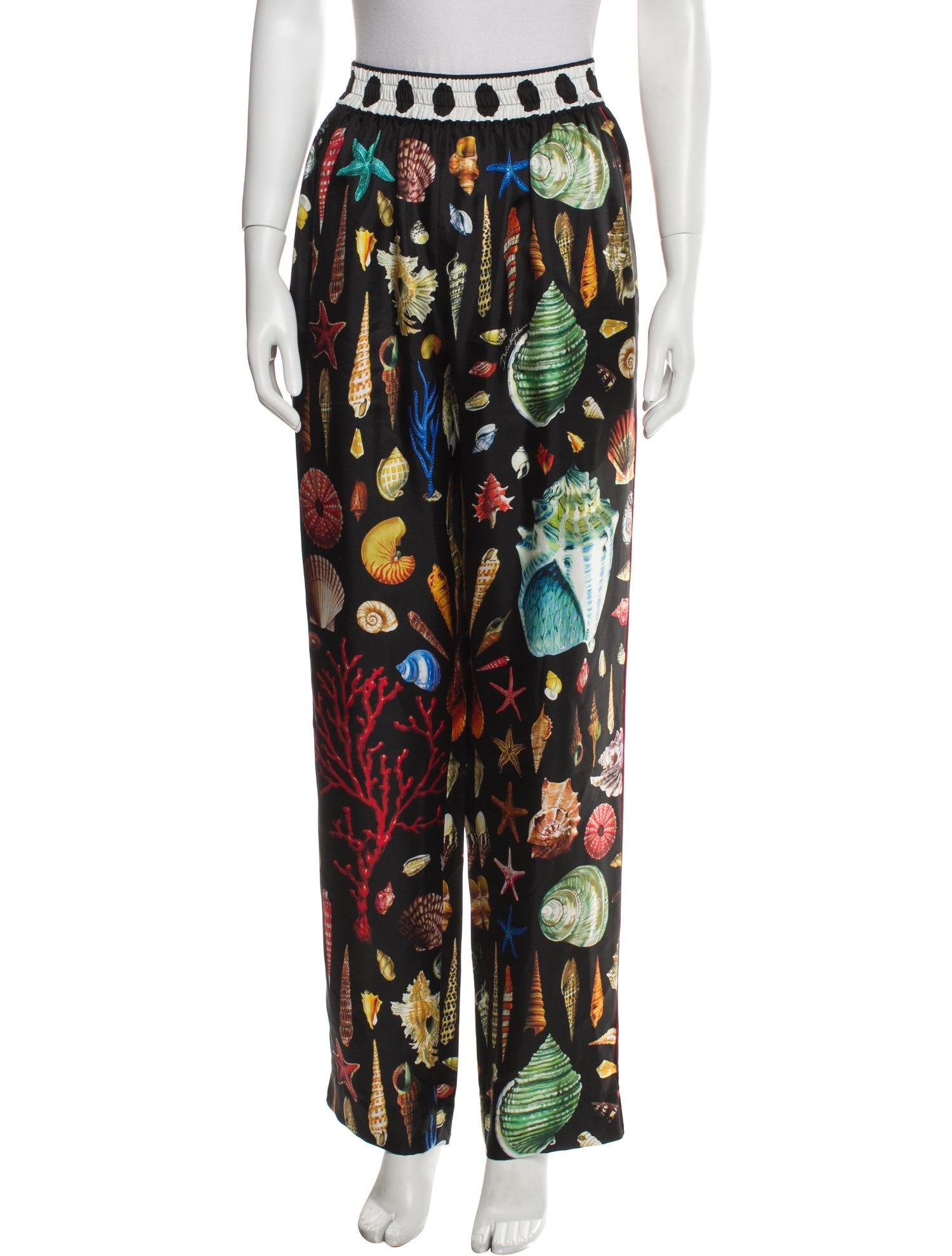 Dolce & Gabbana Silk Printed Pajamas