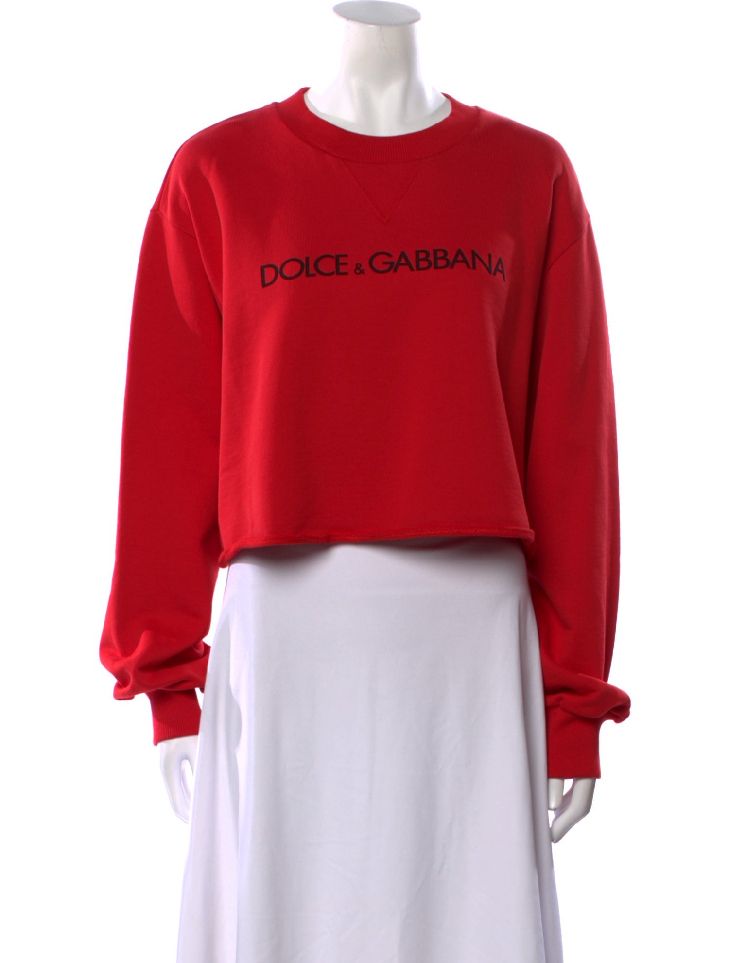 Dolce & Gabbana Graphic Print Crew Neck Sweatshirt w/ Tags