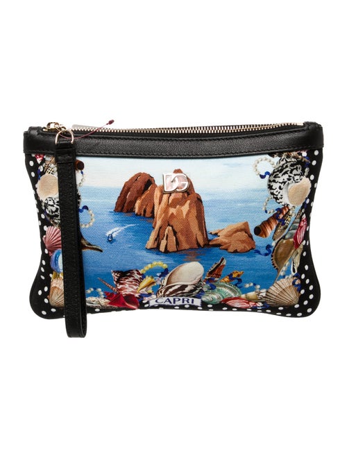 Dolce & Gabbana Canvas Clutch