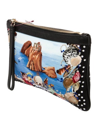 Dolce & Gabbana Canvas Clutch