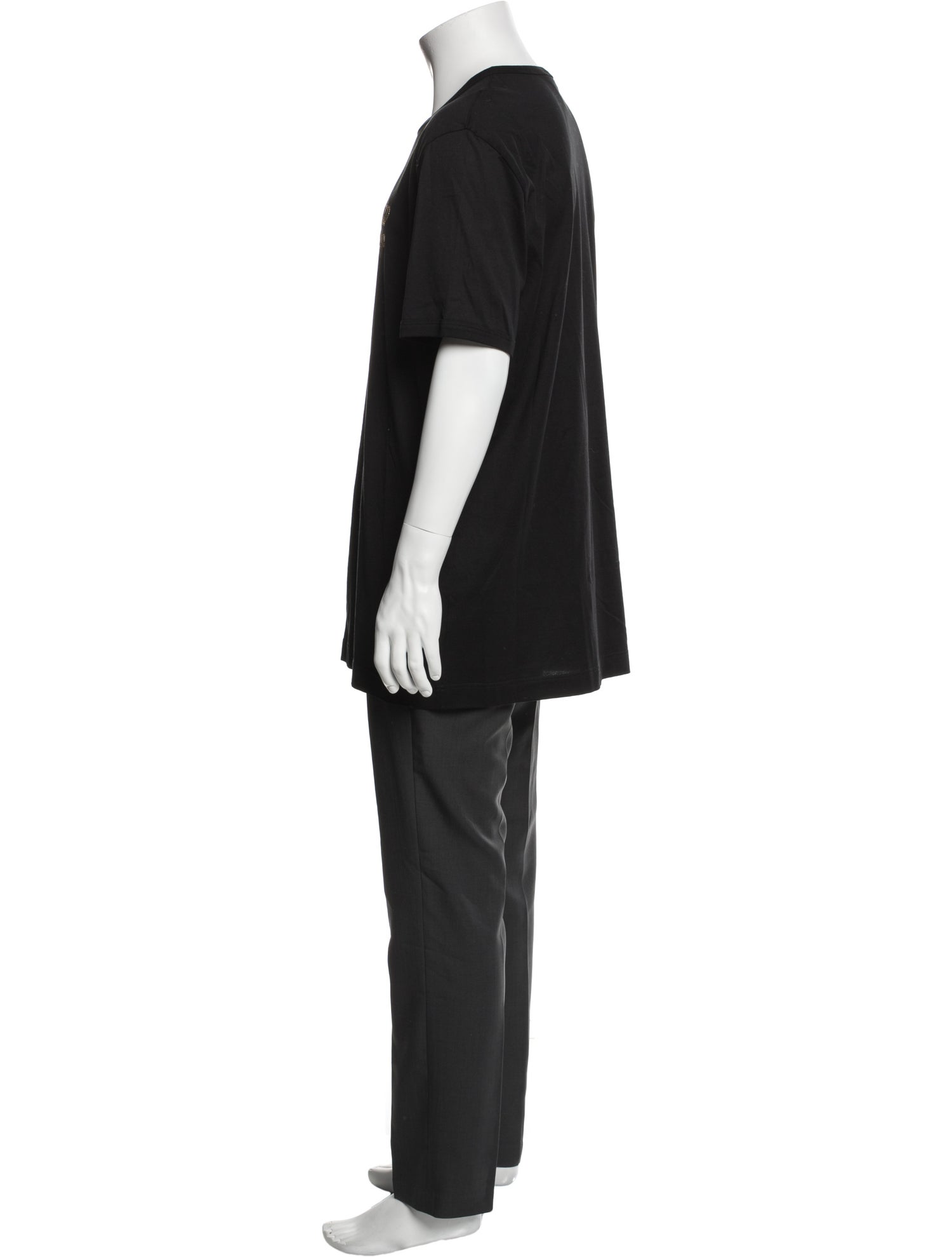 Dolce & Gabbana Graphic Print Crew Neck T-Shirt