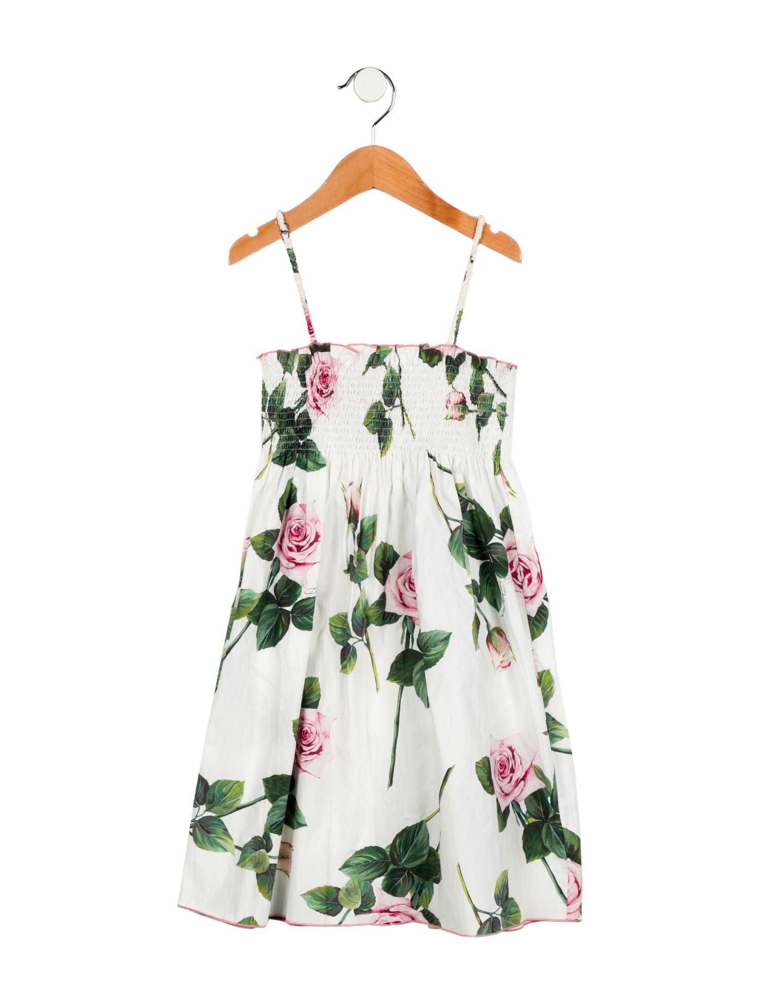 Dolce & Gabbana Girls' Floral Sleeveless Dress