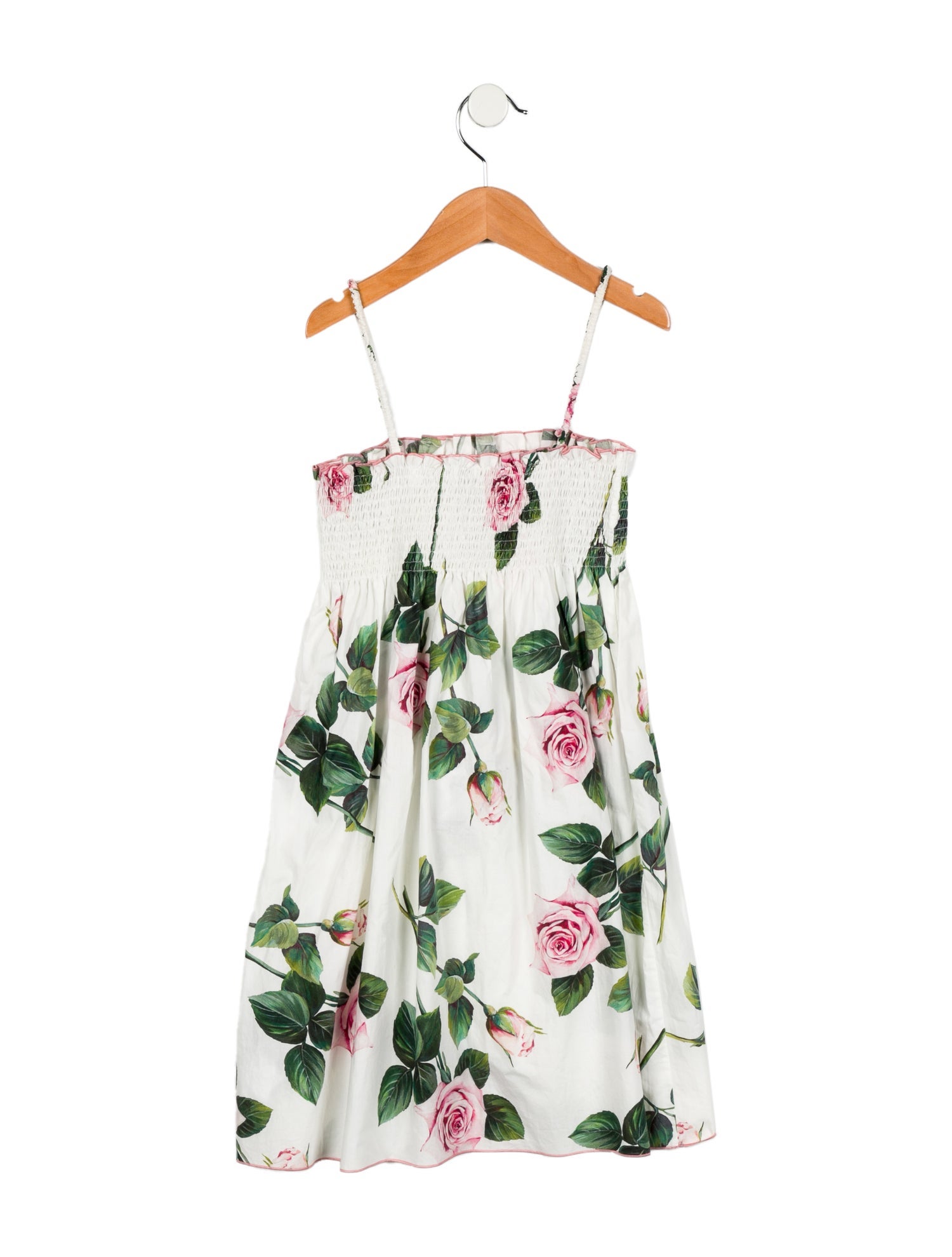 Dolce & Gabbana Girls' Floral Sleeveless Dress