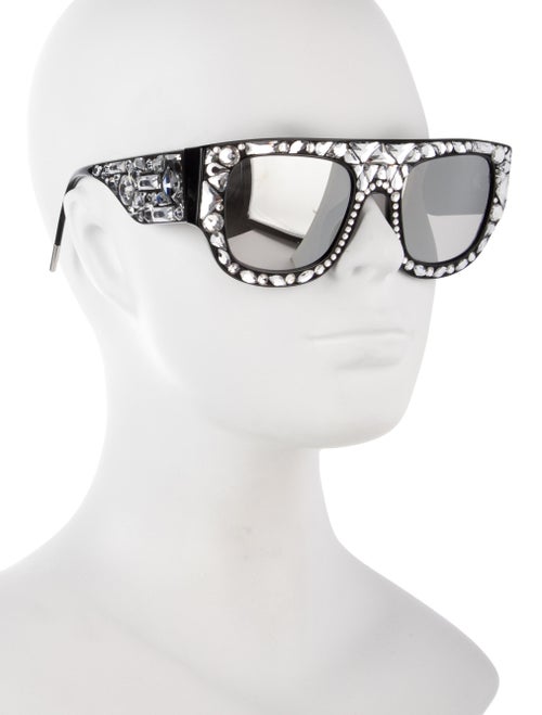 Dolce & Gabbana Shield Tinted Sunglasses