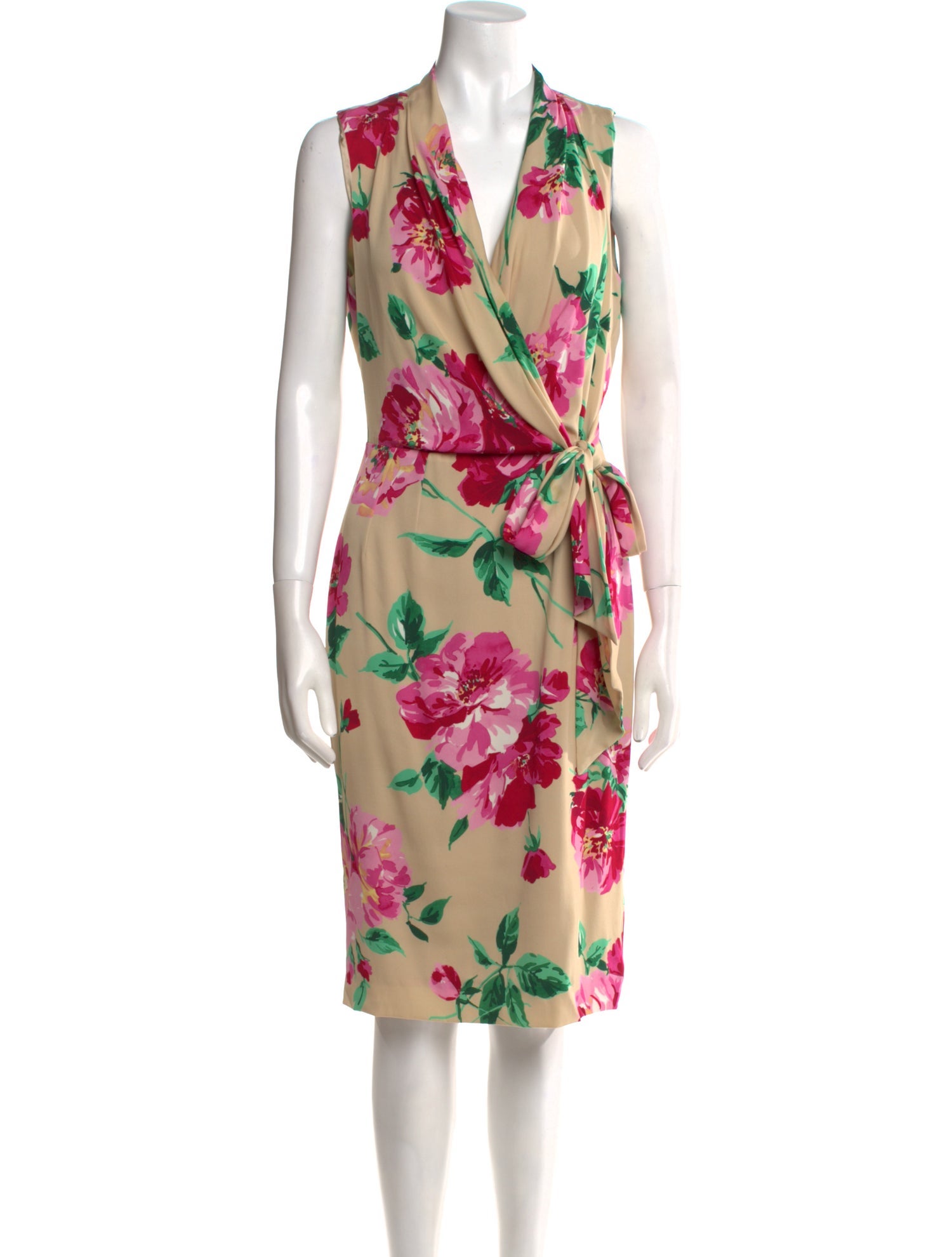 Dolce & Gabbana Silk Midi Length Dress