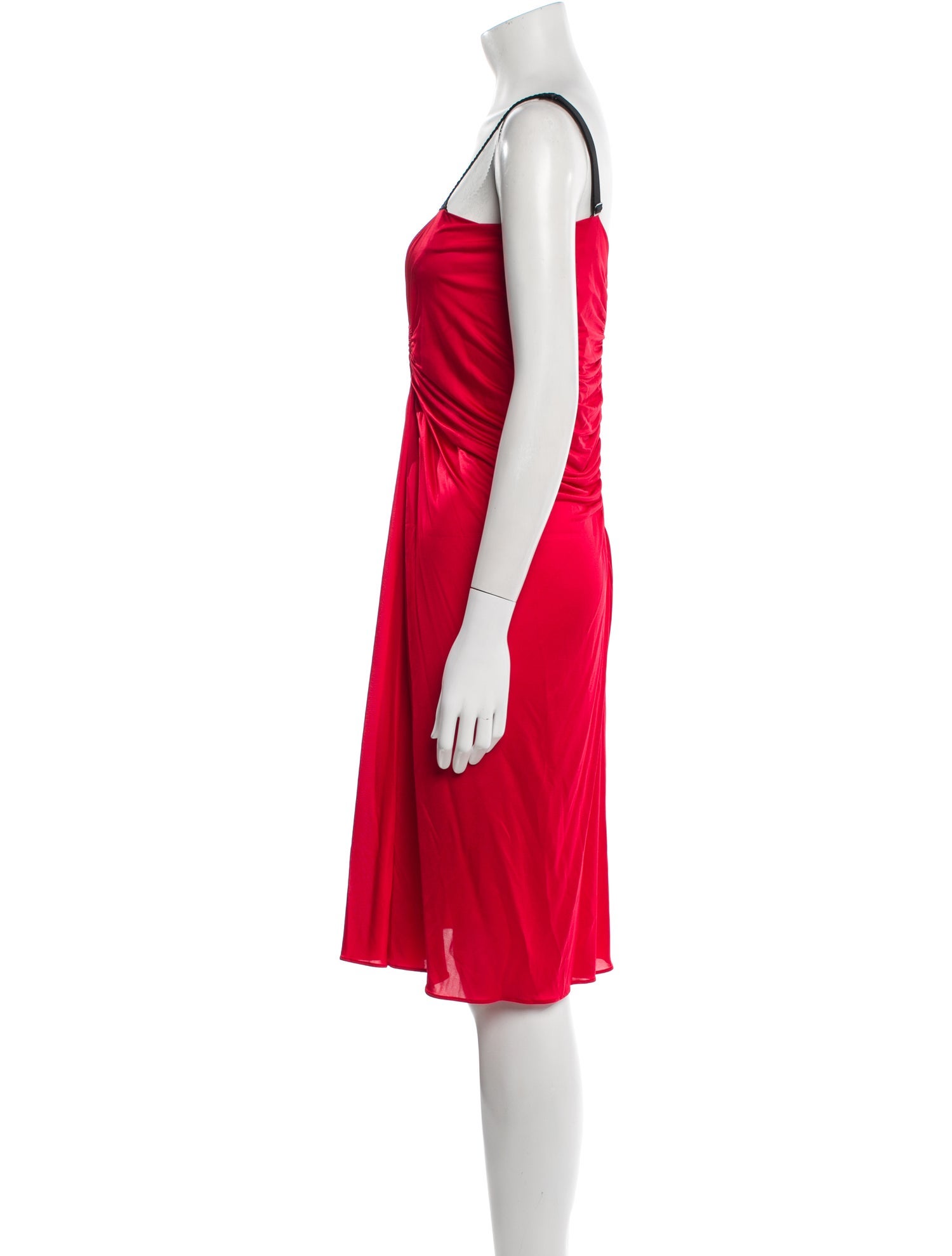 Dolce & Gabbana V-Neck Knee-Length Dress w/ Tags