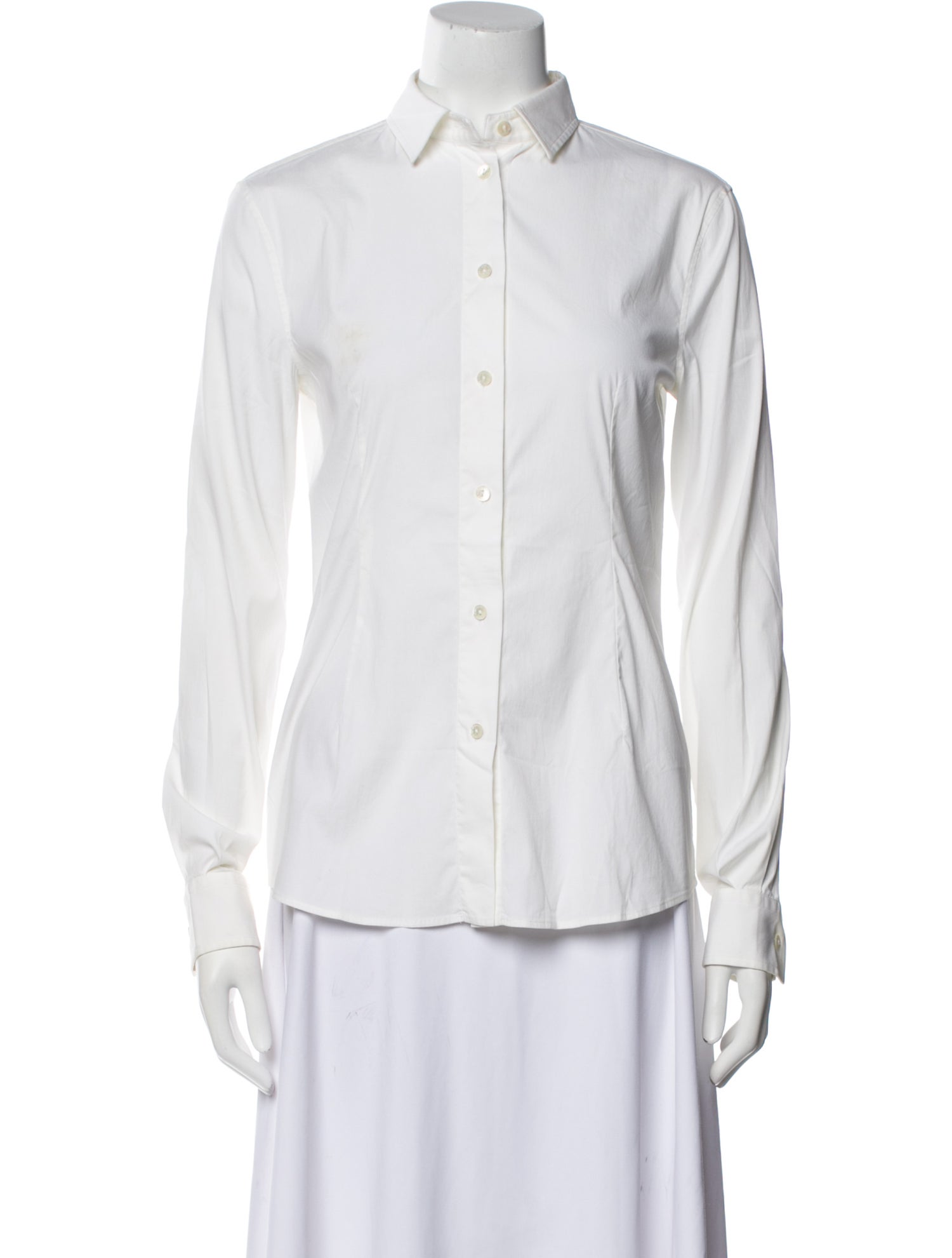 Dolce & Gabbana Long Sleeve Button-Up Top