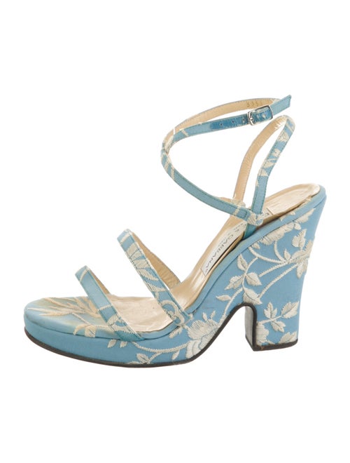 Dolce & Gabbana Canvas Patterned Sandals