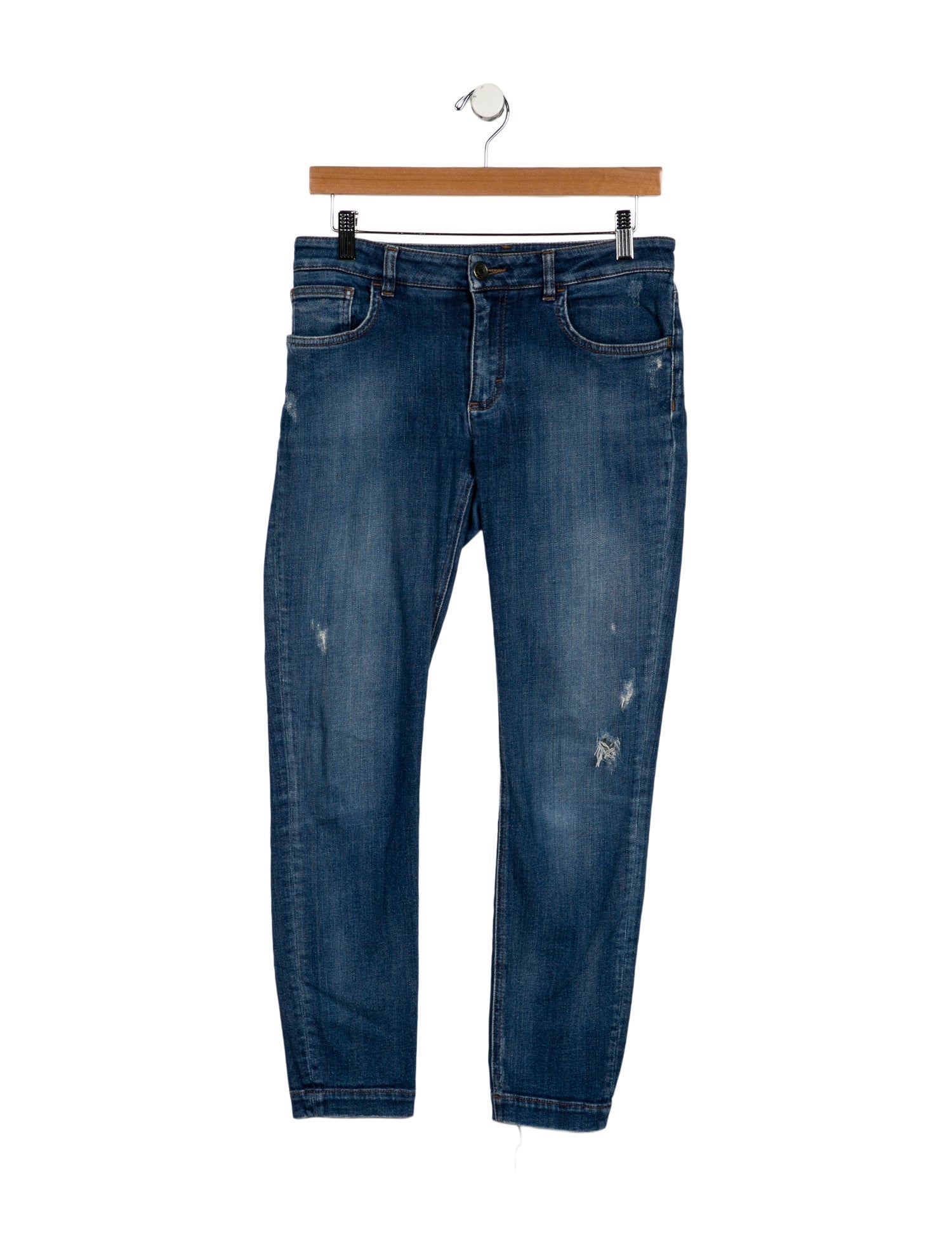 Dolce & Gabbana Mid-Rise Skinny Leg Jeans
