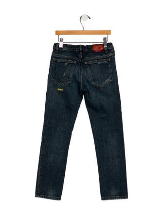 Dolce & Gabbana Boys Distressed Denim Jeans