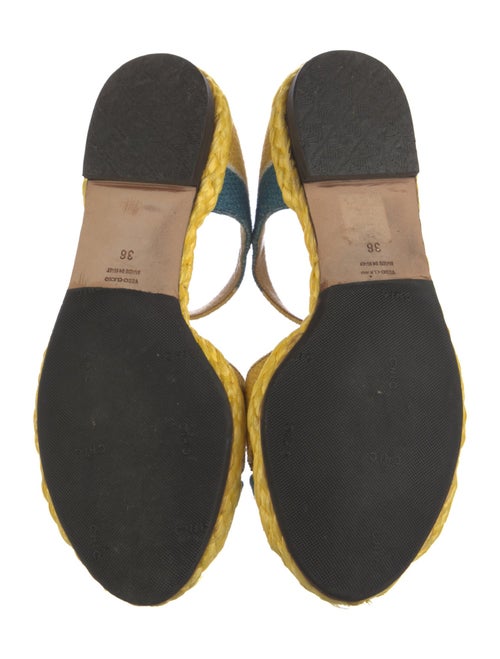 Dolce & Gabbana Canvas Printed Espadrilles