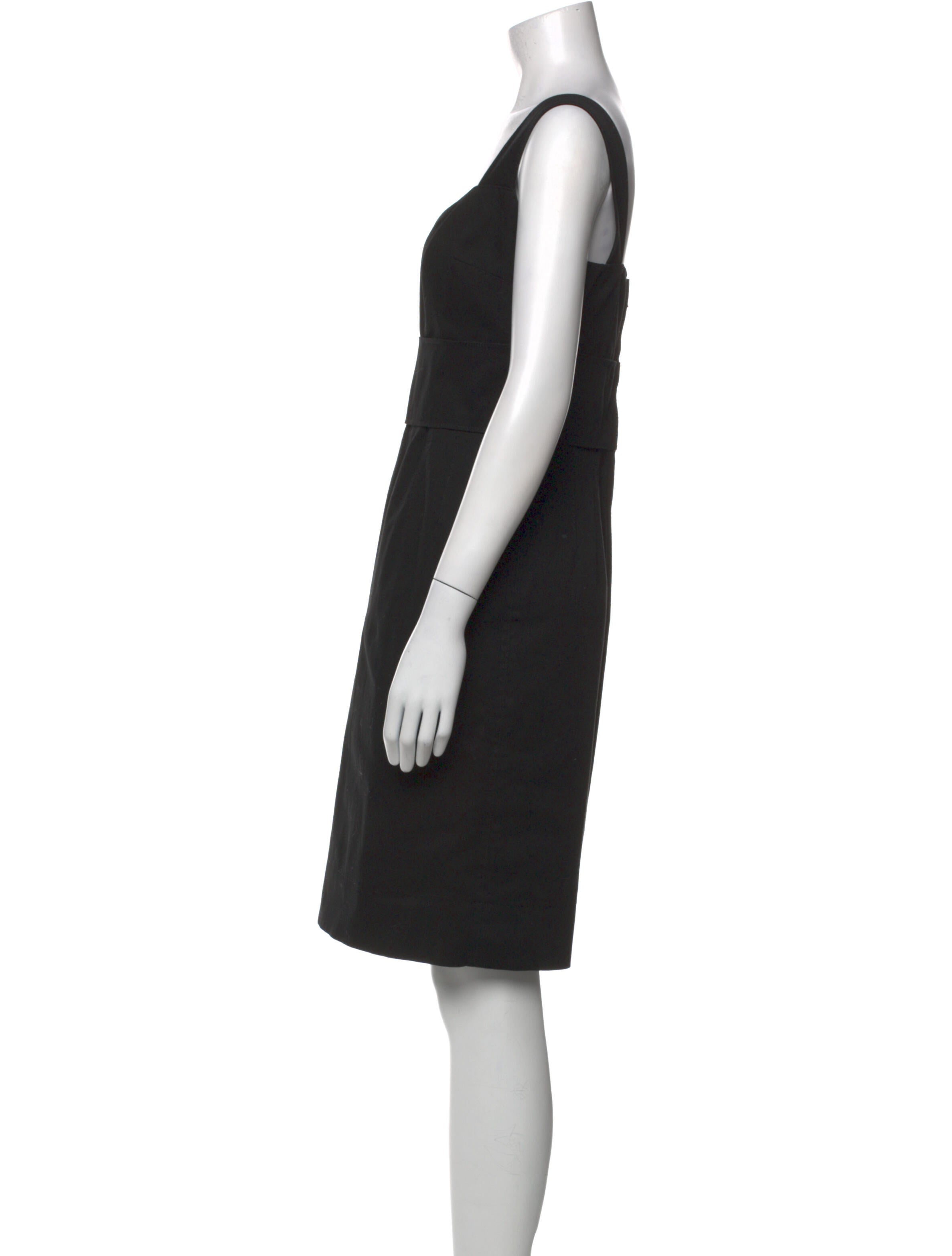 Dolce & Gabbana Square Neckline Knee-Length Dress