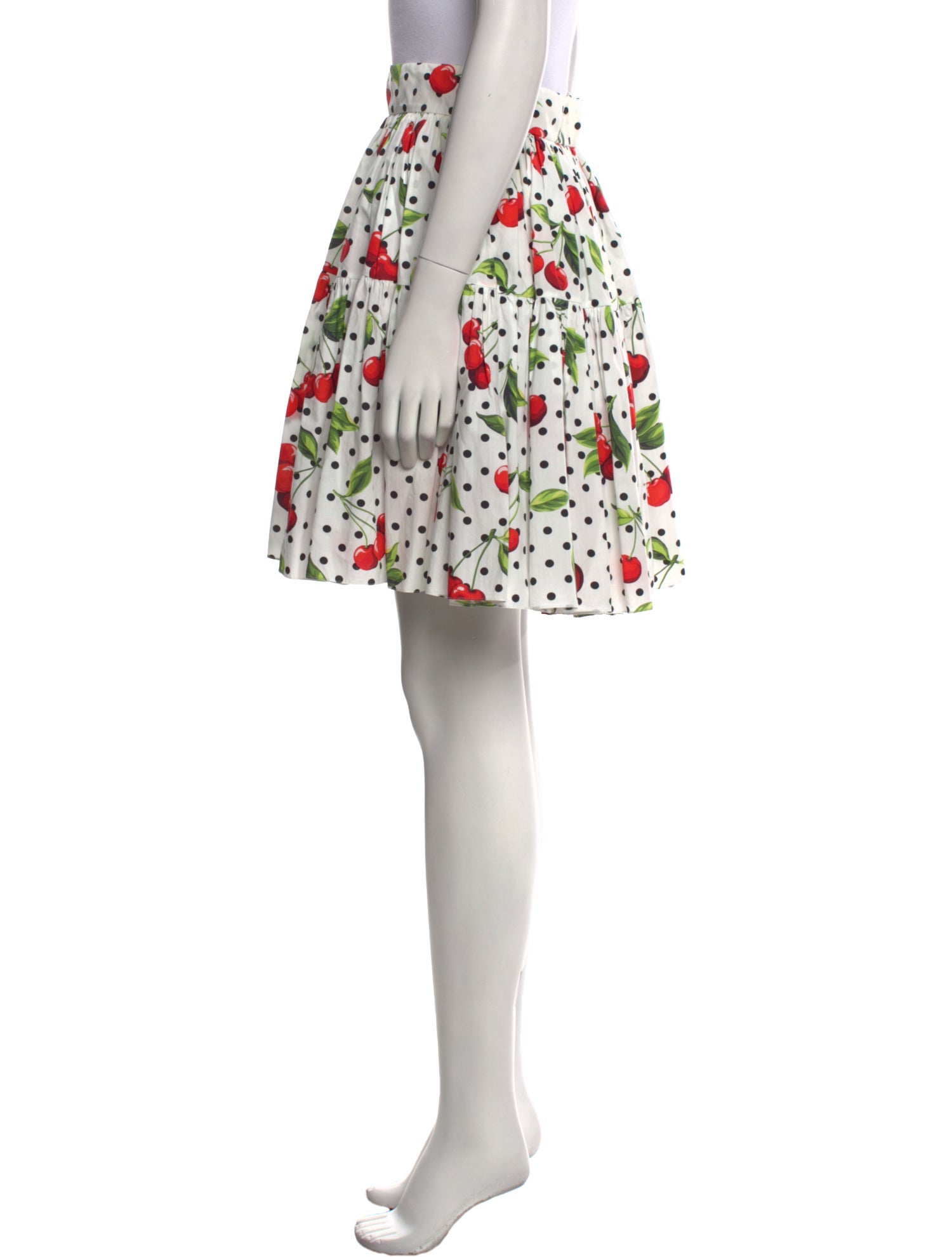 Dolce & Gabbana Printed Knee-Length Skirt