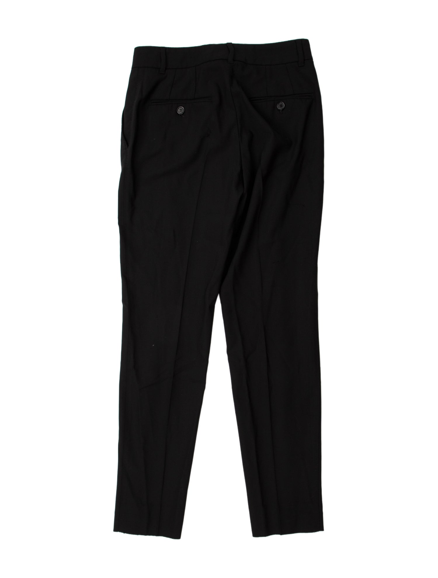 Dolce & Gabbana Virgin Wool Skinny Leg Pants