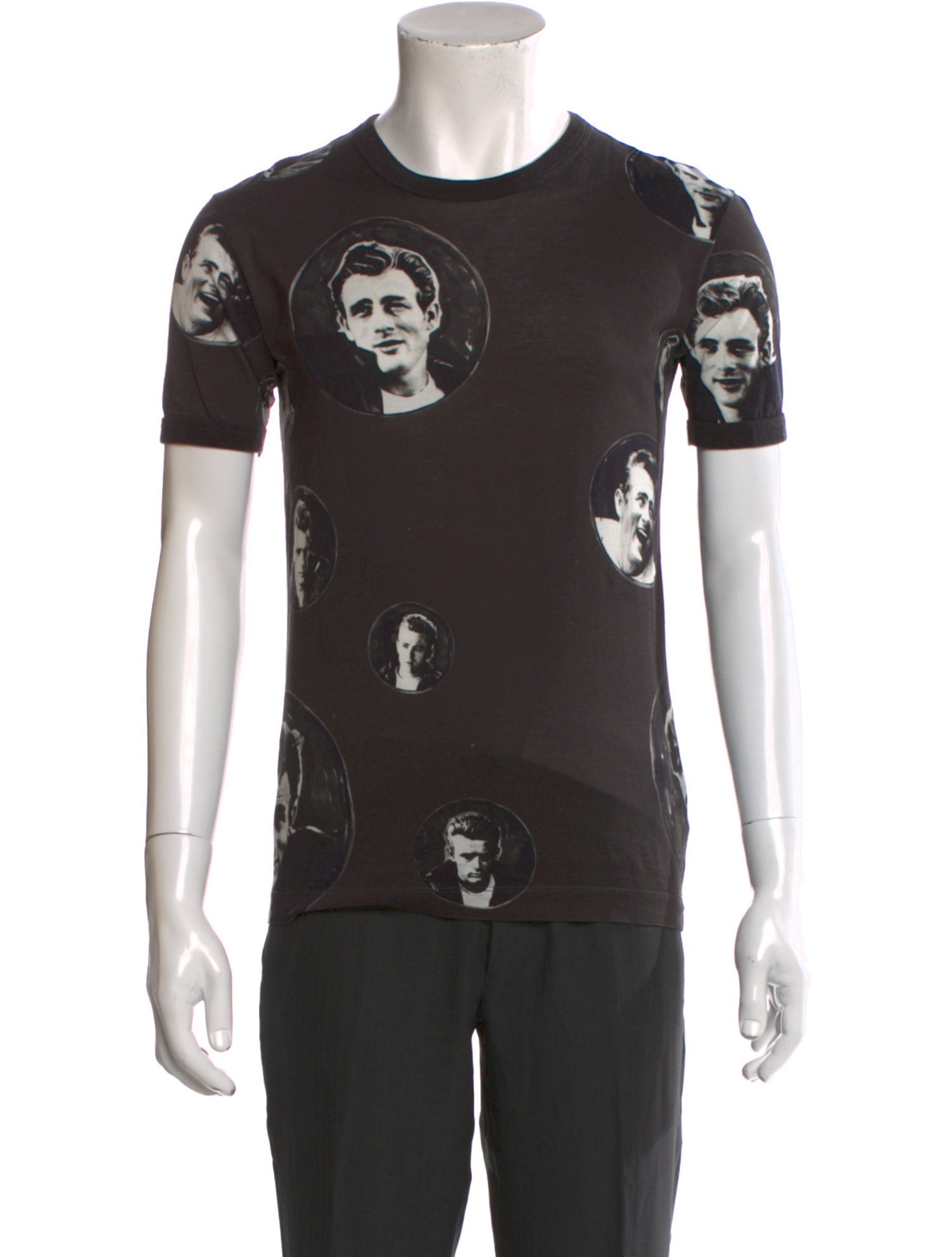 Dolce & Gabbana Graphic Print Crew Neck T-Shirt