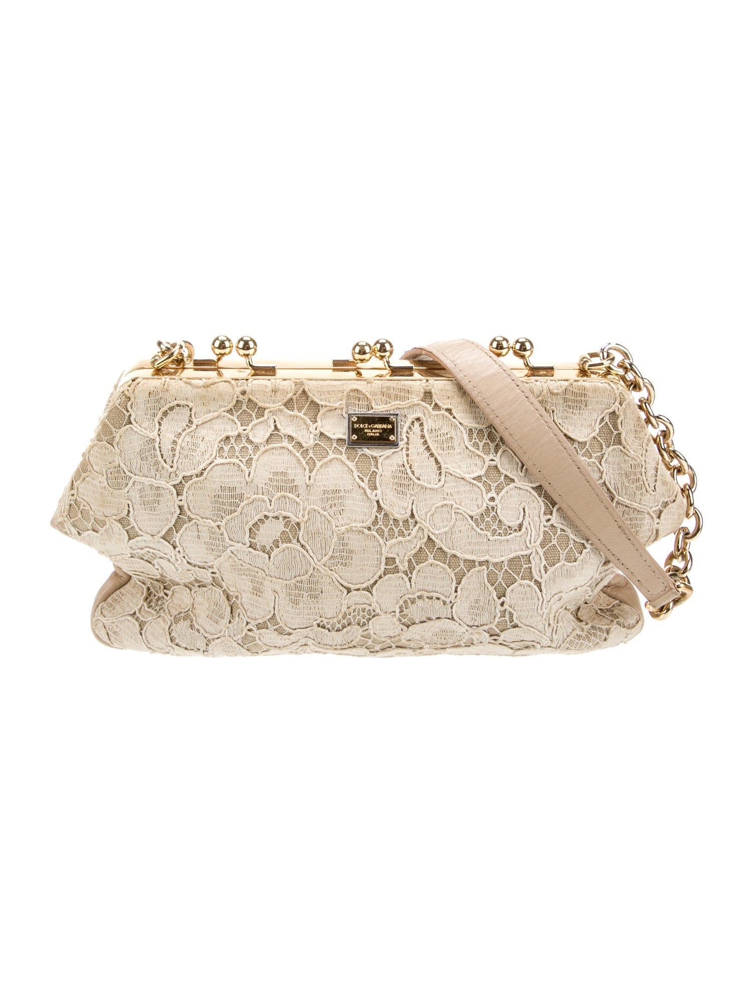 Dolce & Gabbana Lace Shoulder Bag