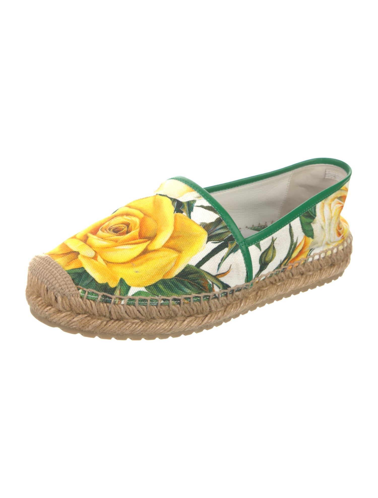 Dolce & Gabbana Canvas Printed Espadrilles