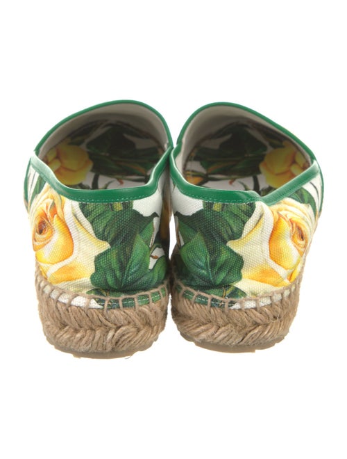 Dolce & Gabbana Canvas Printed Espadrilles