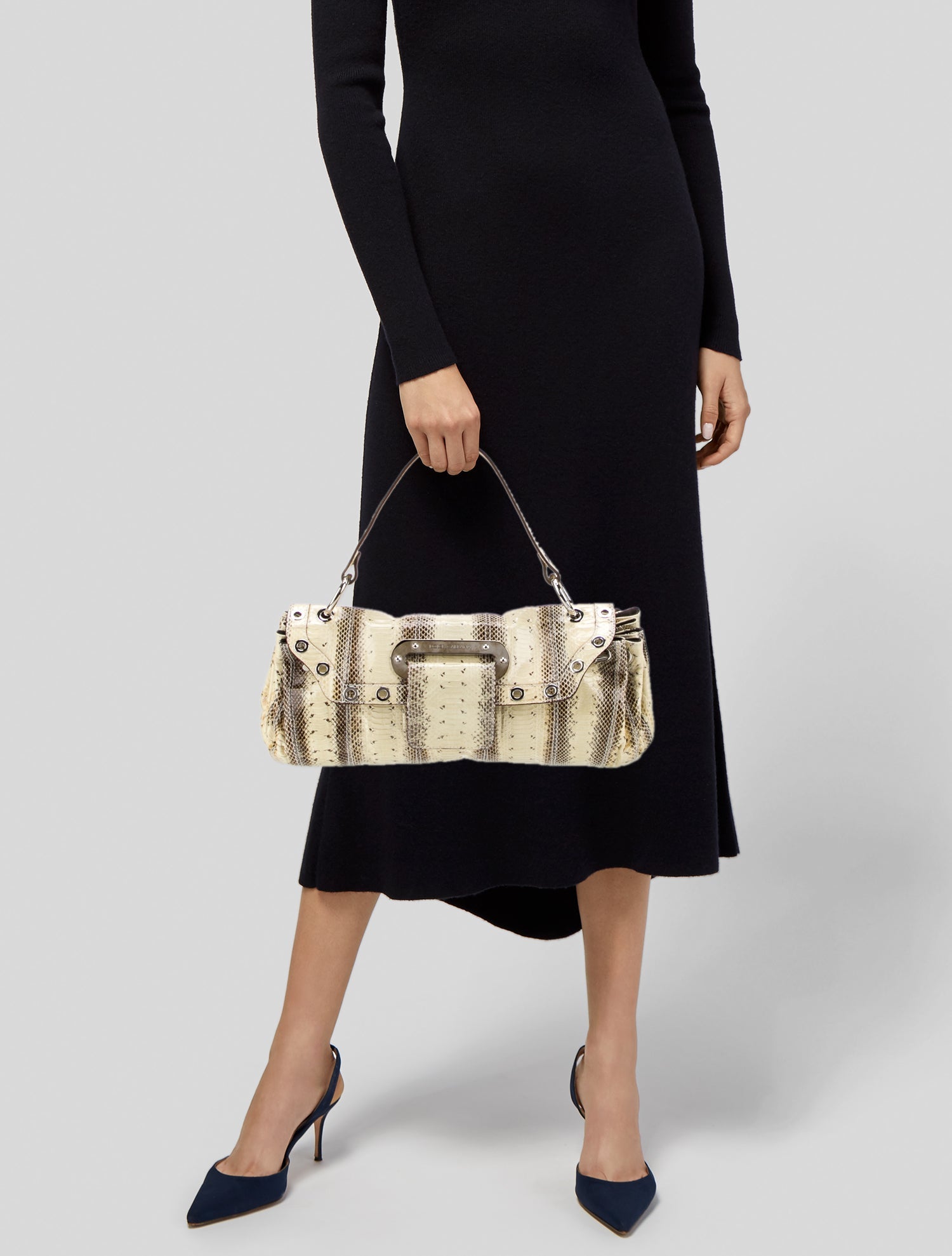 Dolce & Gabbana Python Shoulder Bag