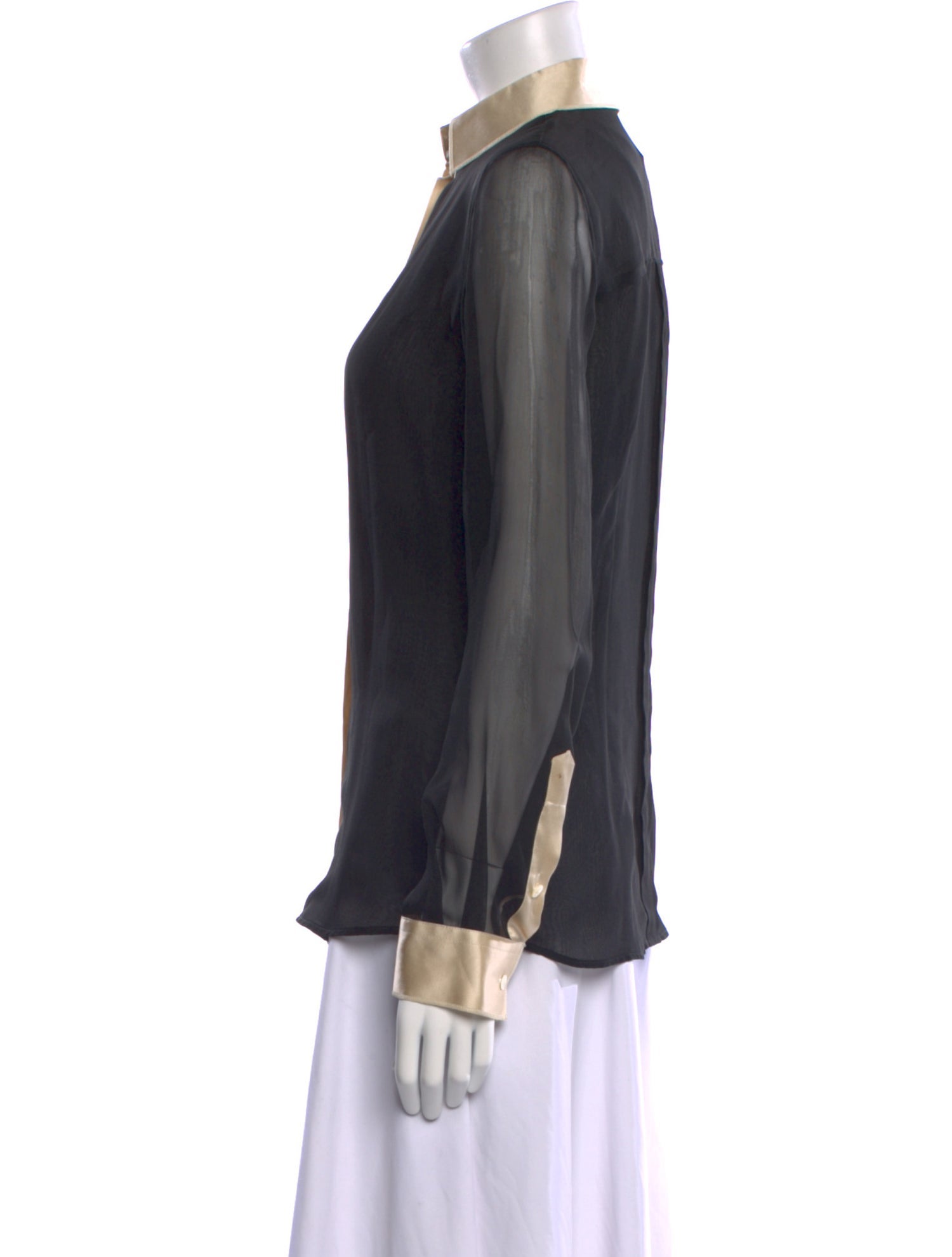 Dolce & Gabbana Long Sleeve Button-Up Top